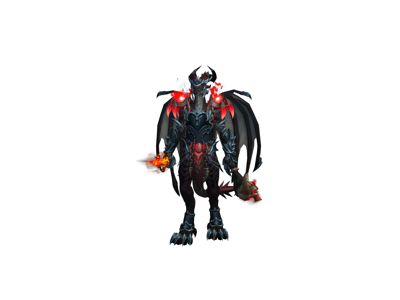 Azyrenth 3D character render