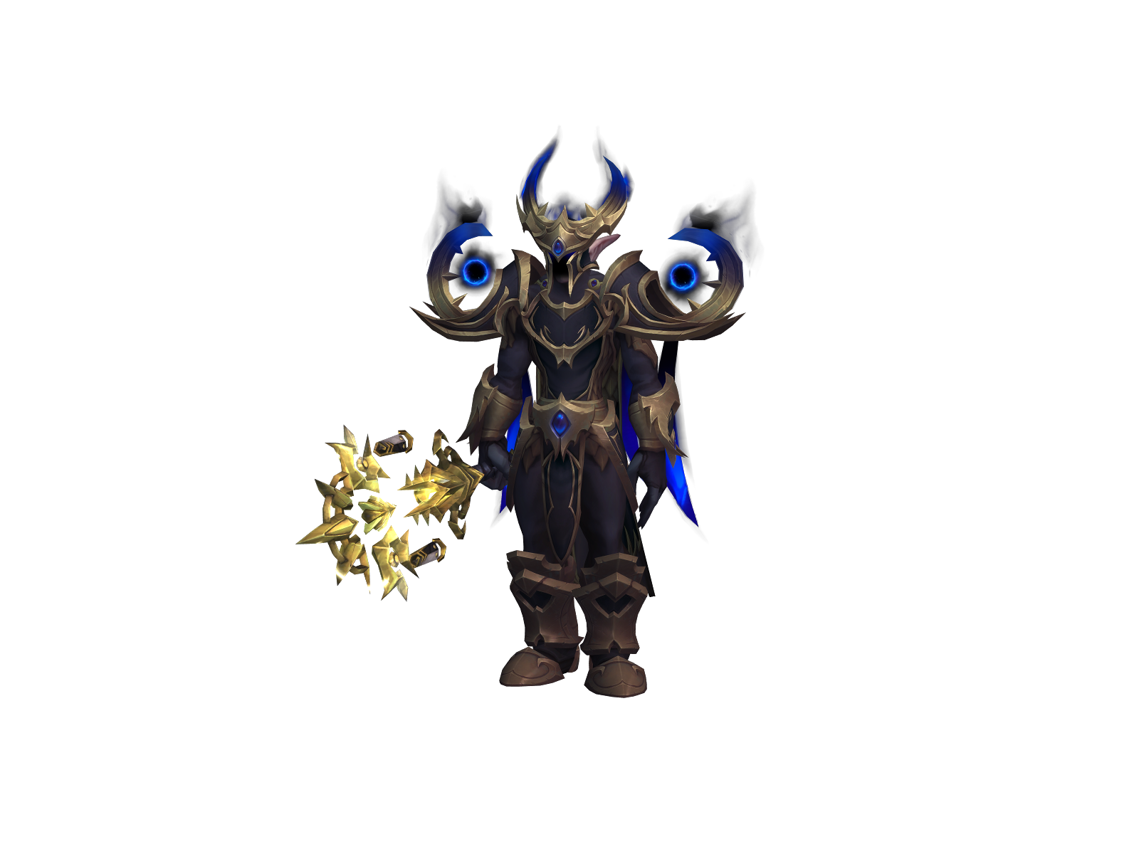 Pandahorn 3D character render