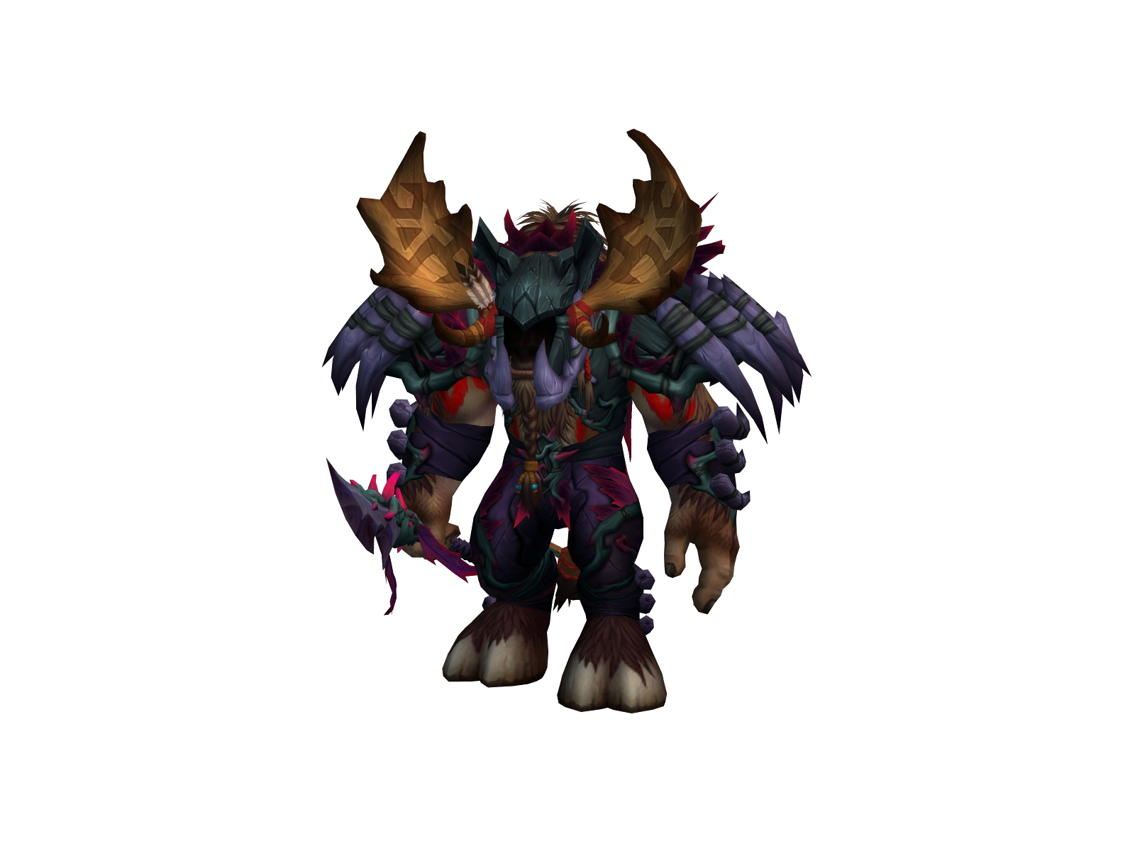 Cowaburga 3D character render