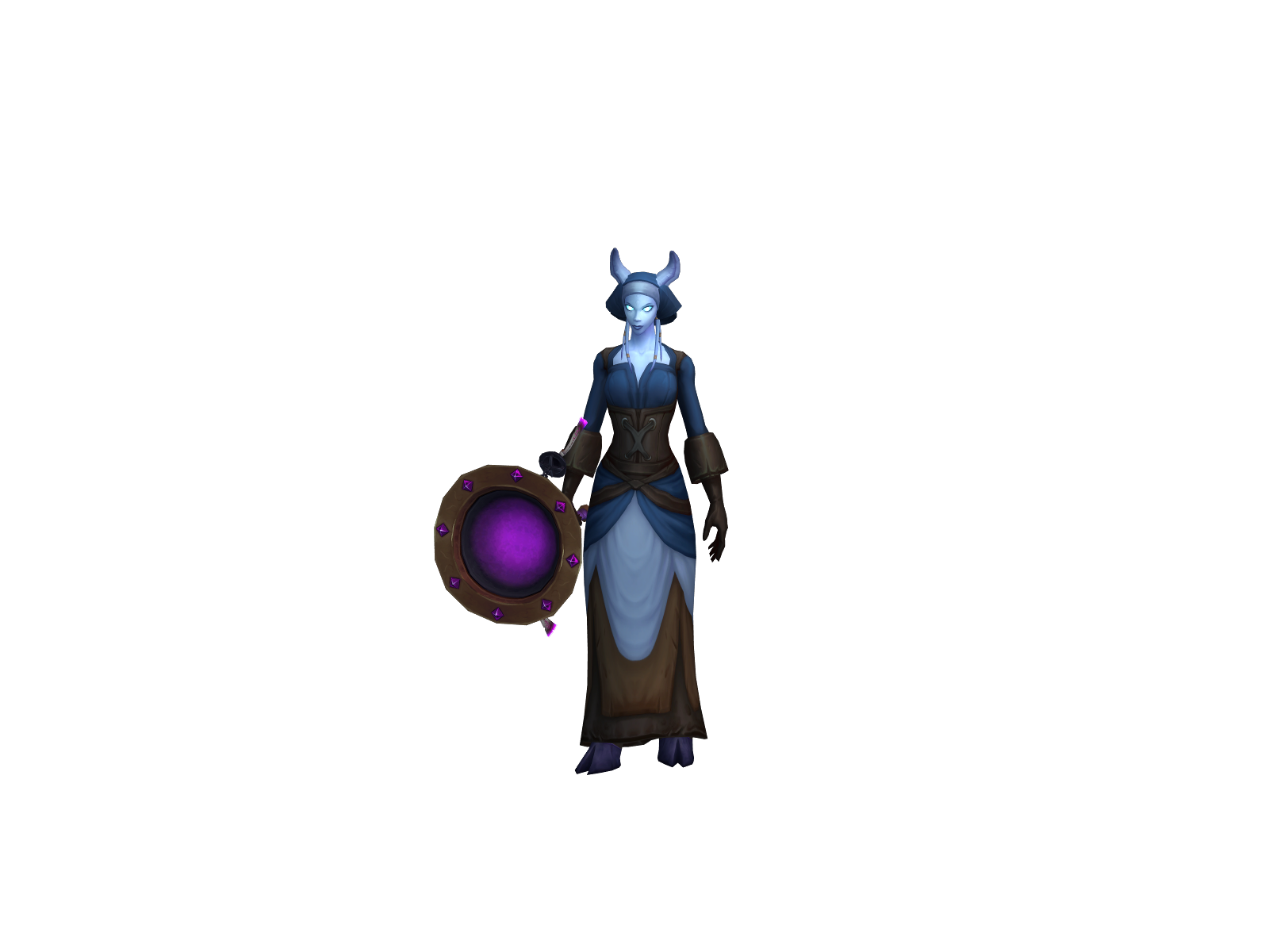Narwal 3D character render