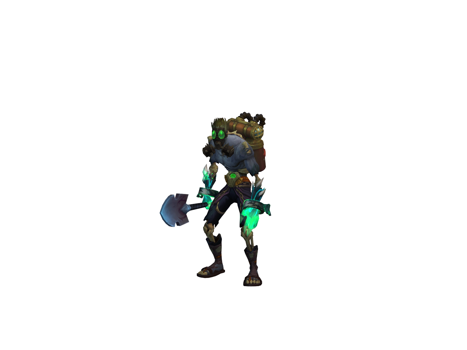 Teambkb 3D character render