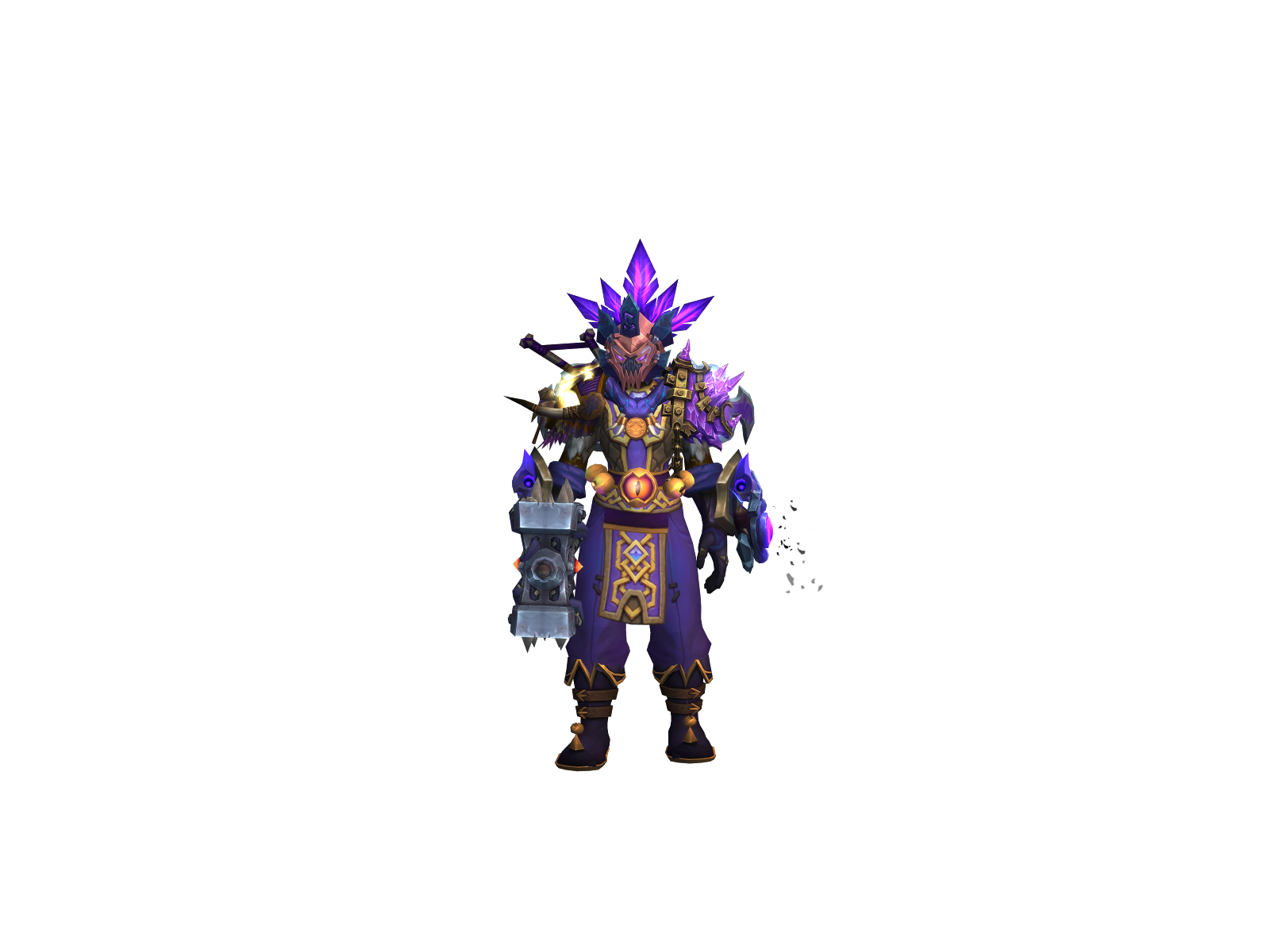 Disksham 3D character render