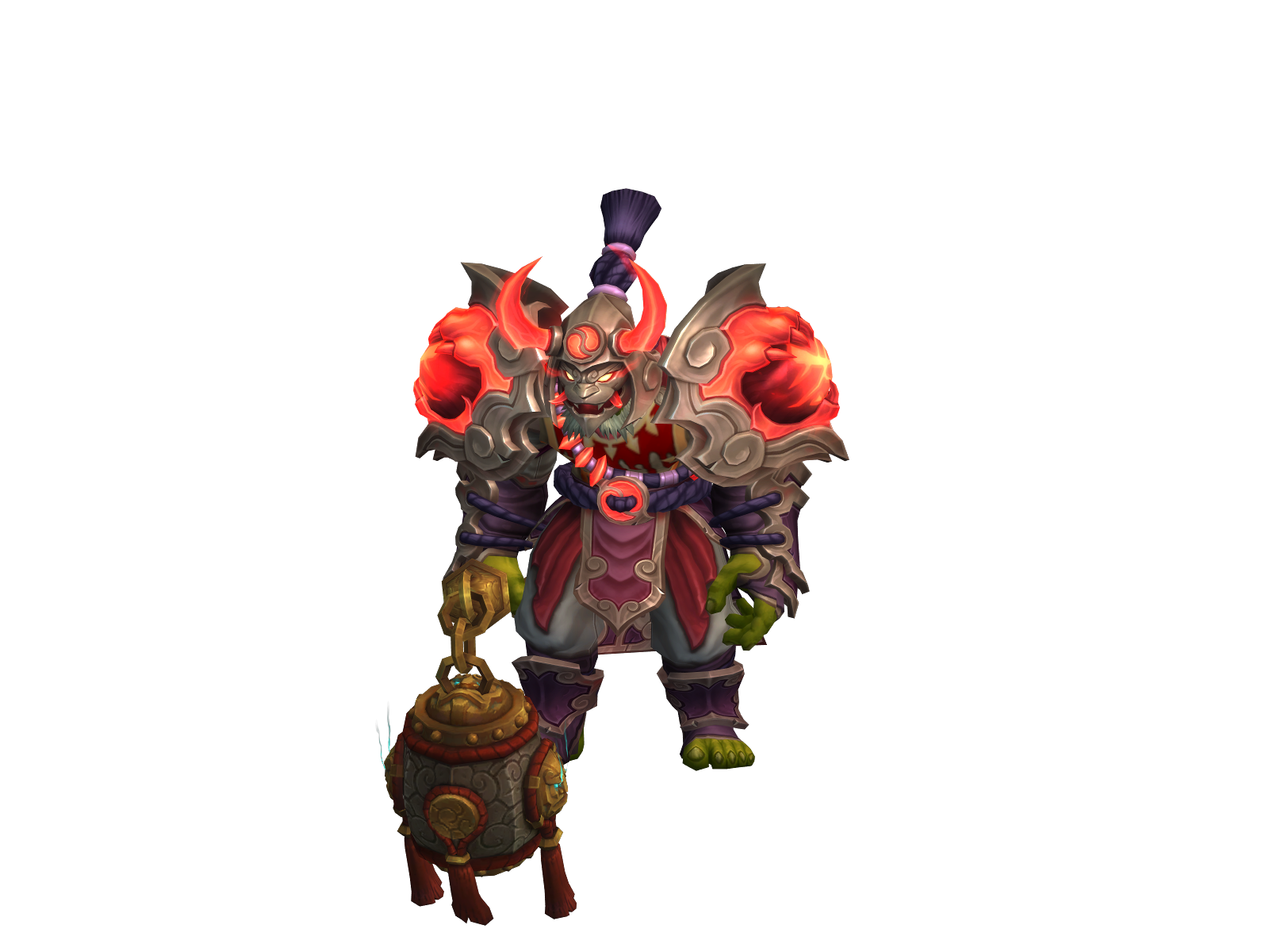 Painstick 3D character render