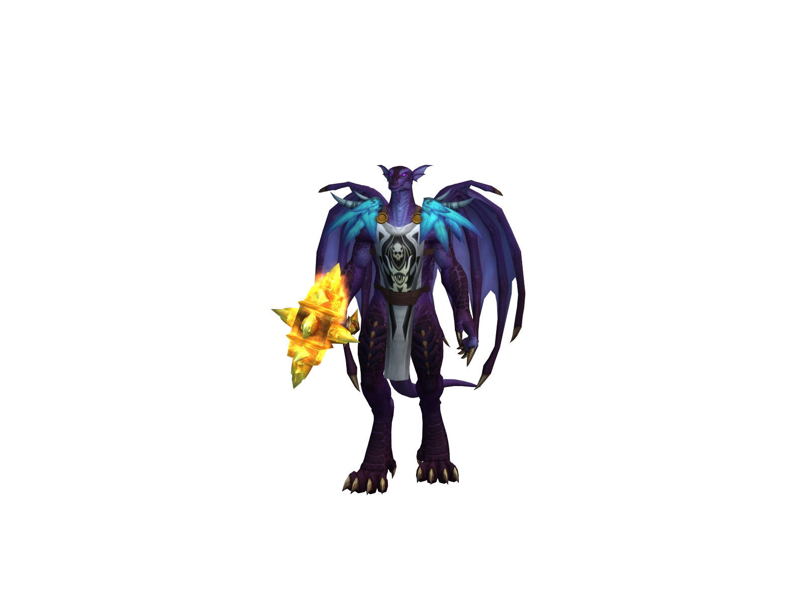 Flutevoker 3D character render