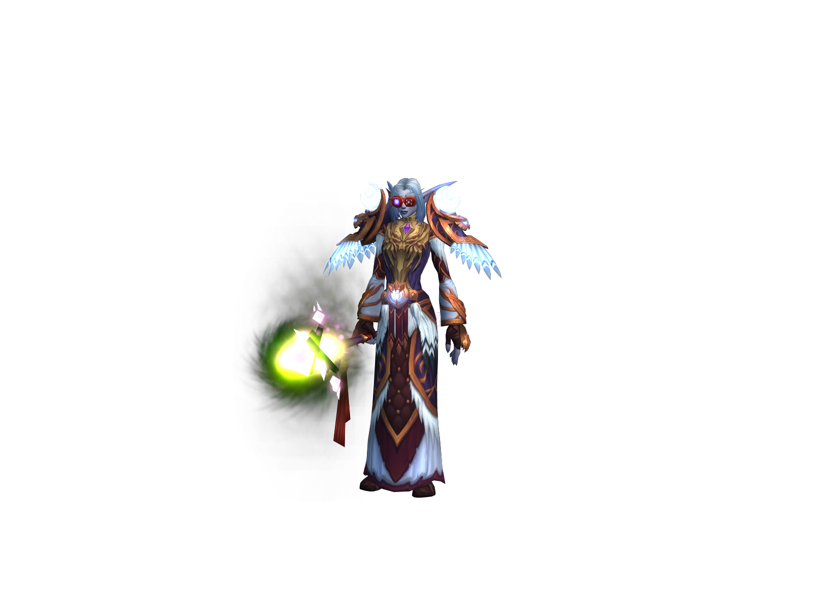 Heuheudruid 3D character render