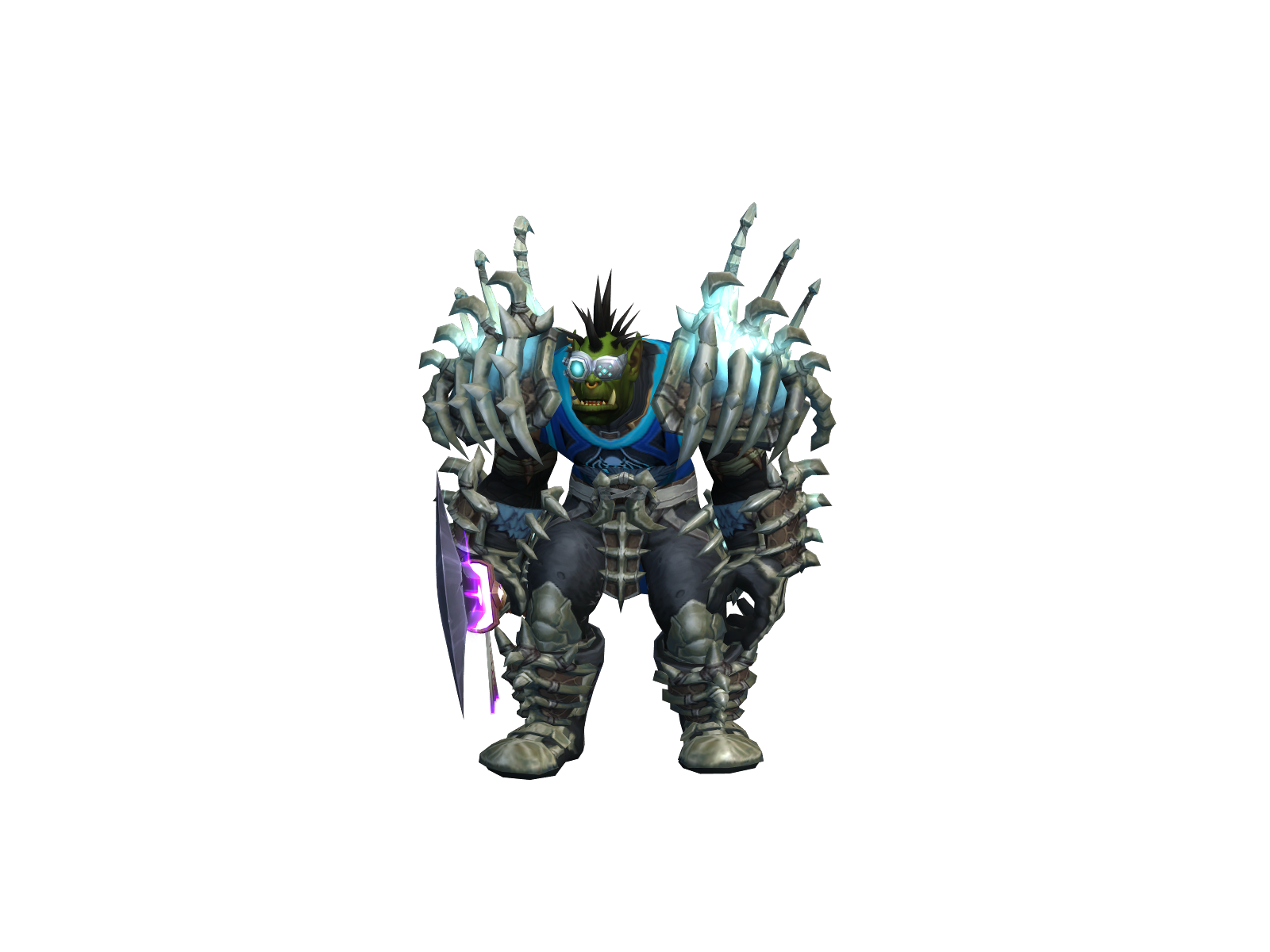 Sêv 3D character render