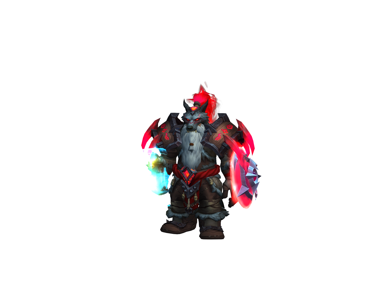 Junyushamman 3D character render