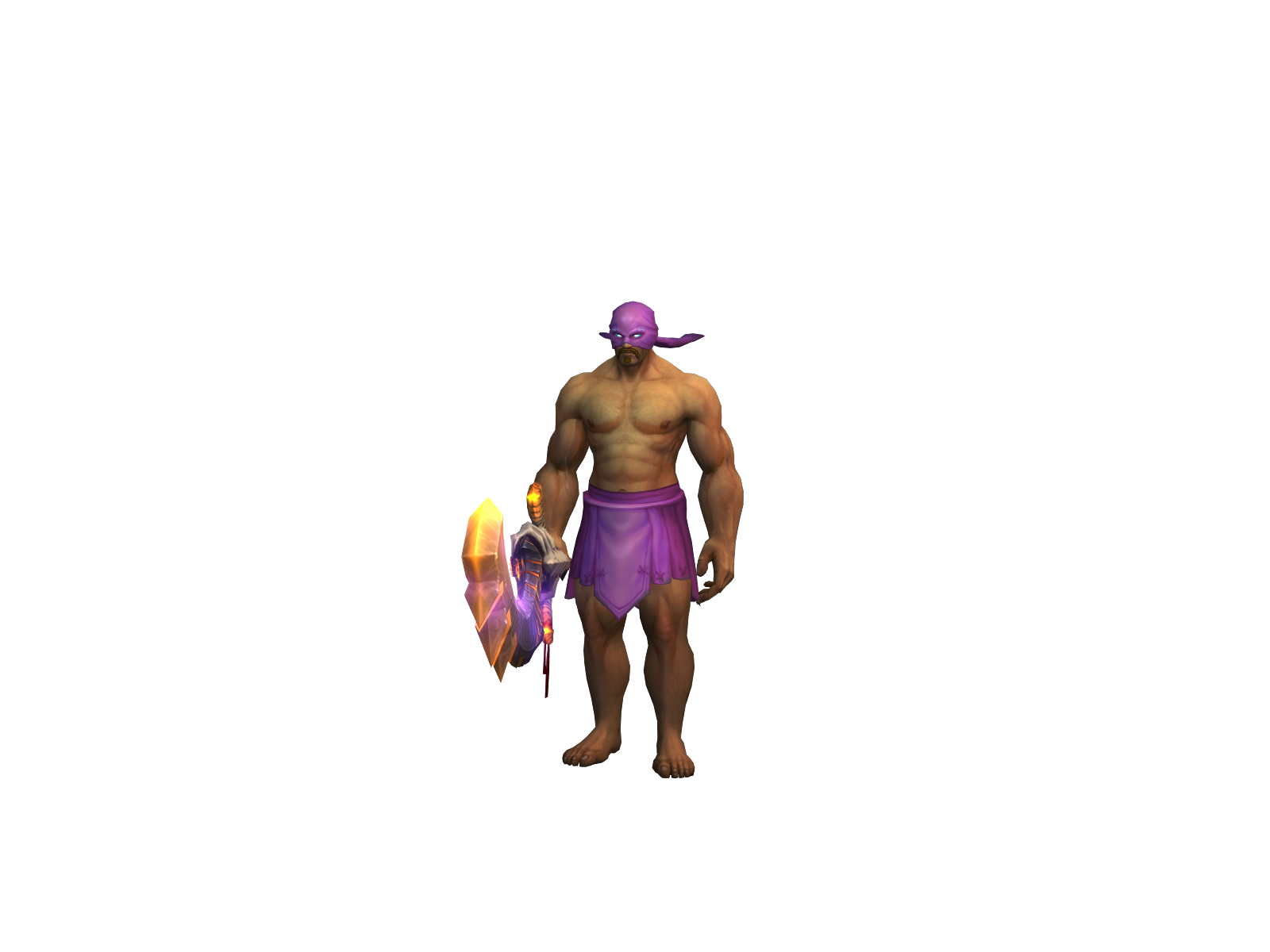 Tacotits 3D character render