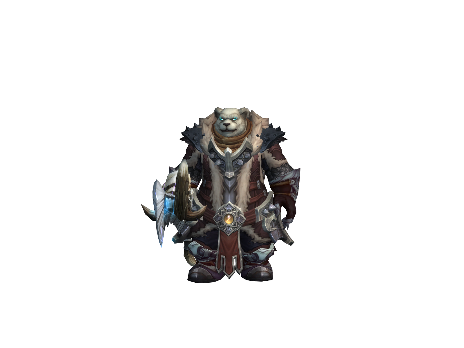 Armoredbear 3D character render