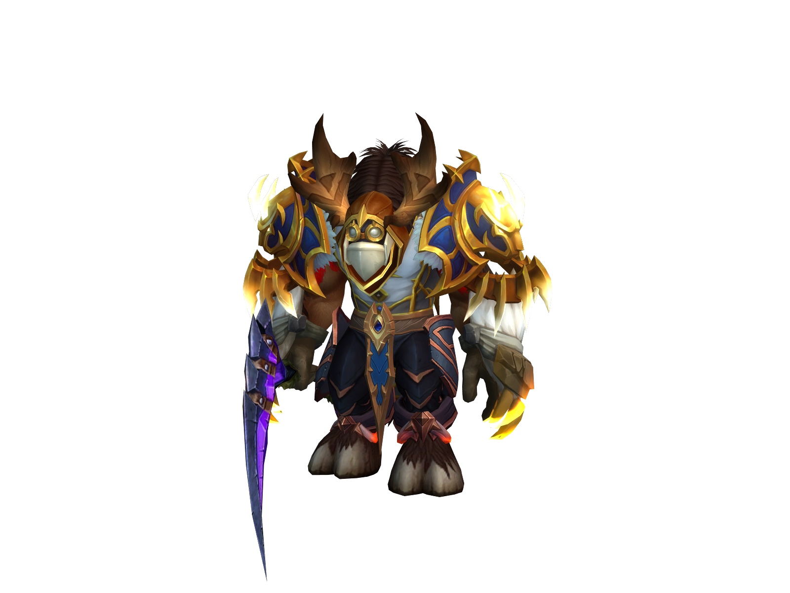 Anunnakee 3D character render