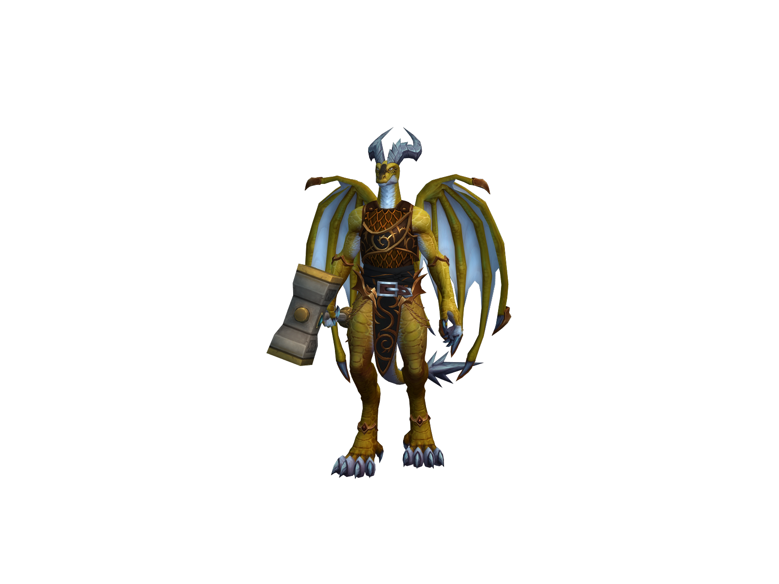 Sólthyr 3D character render