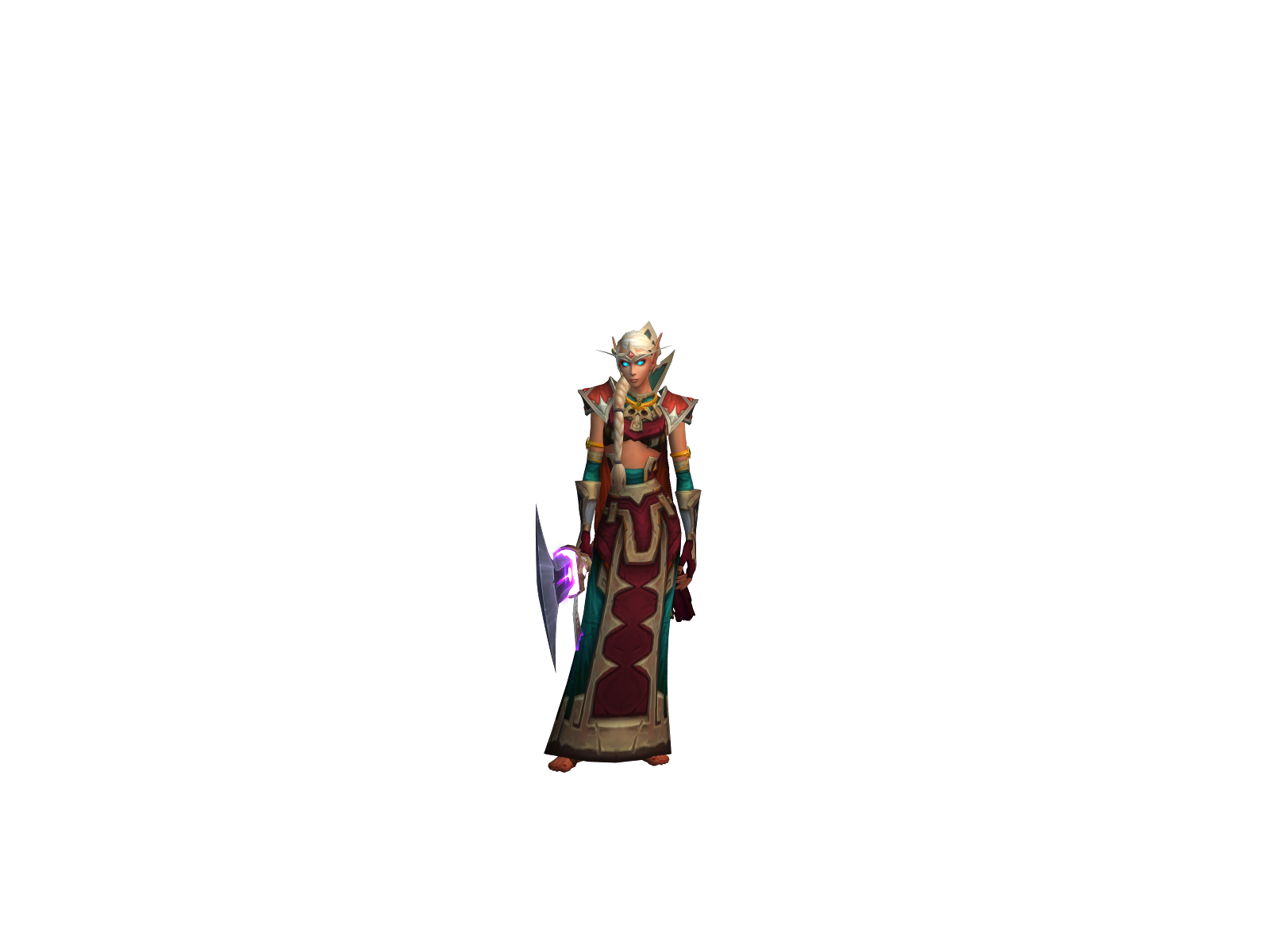 Absleeta 3D character render
