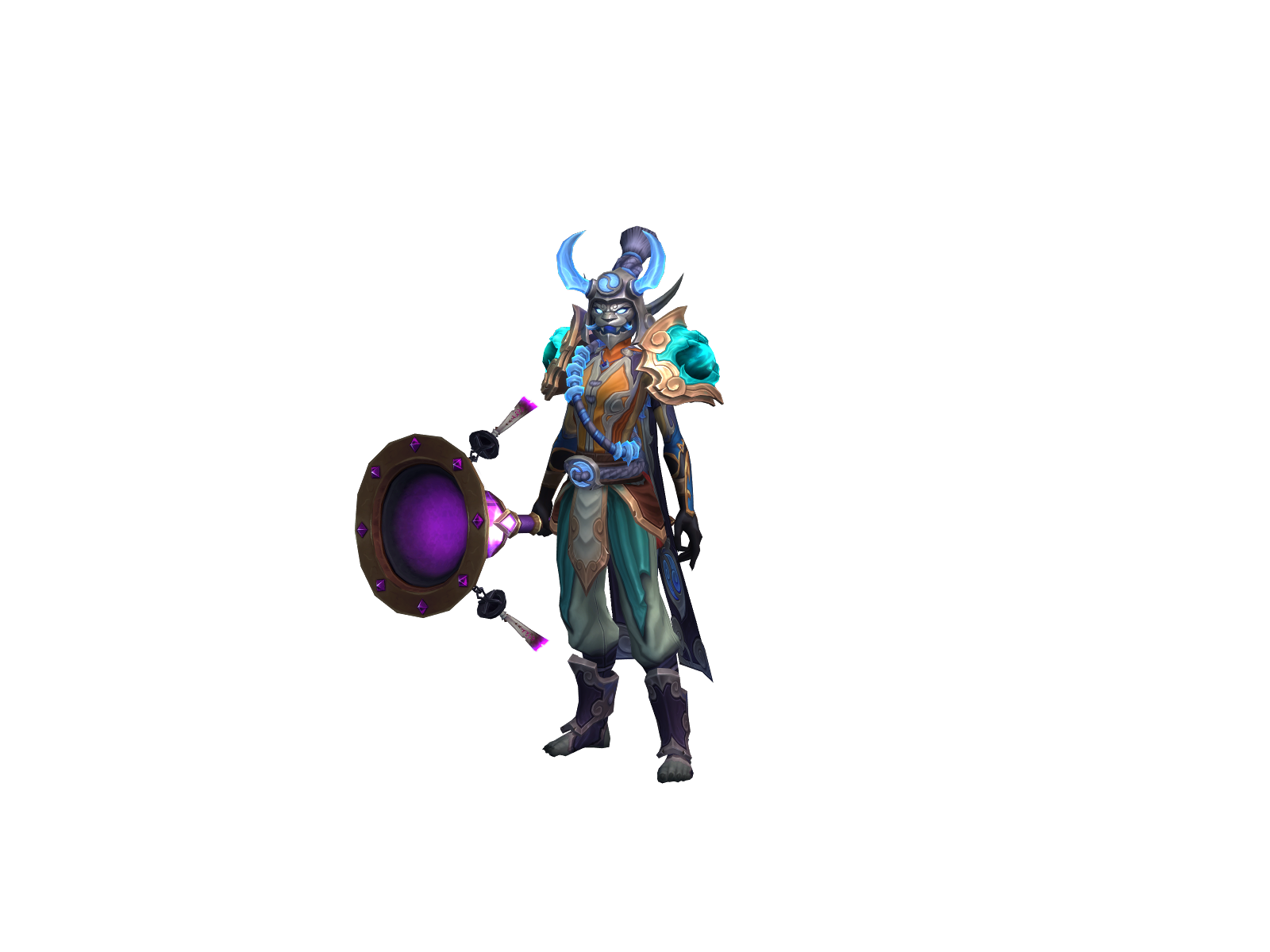 Moext 3D character render