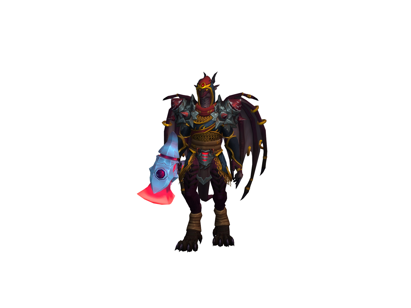 Augfirst 3D character render