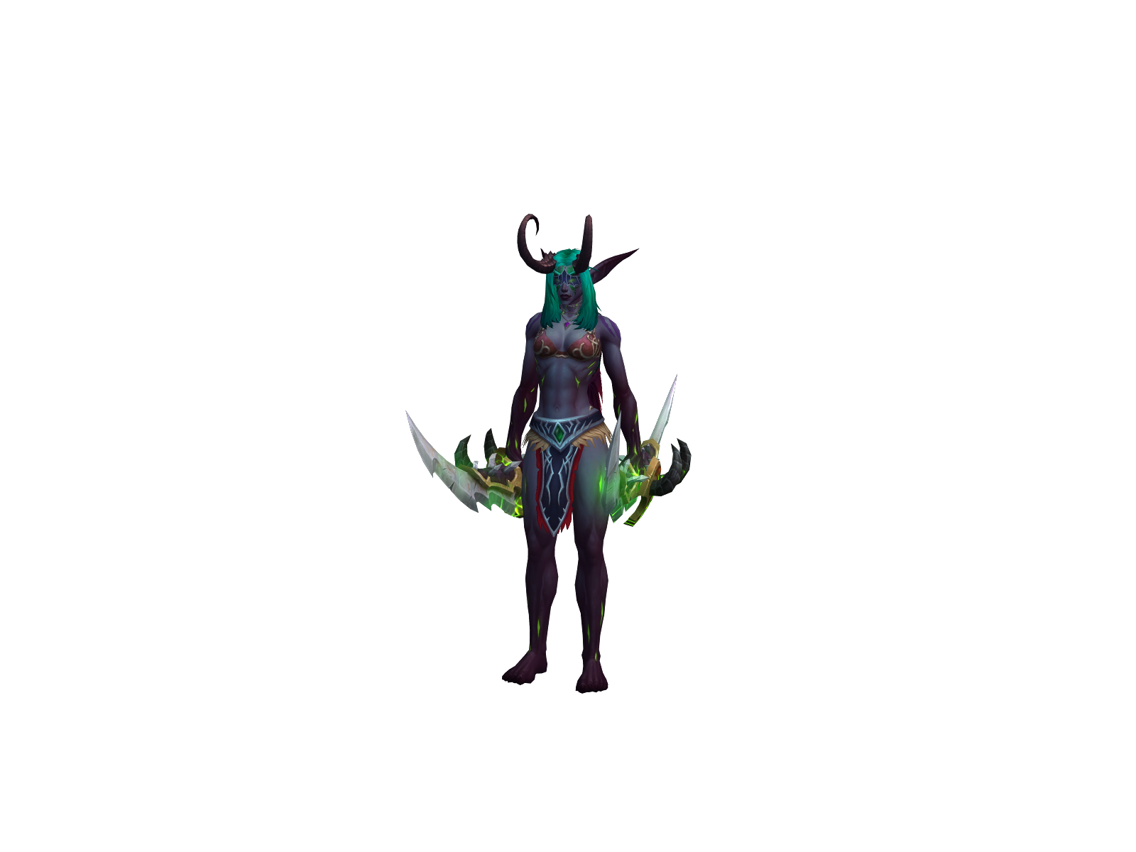 Frawss 3D character render