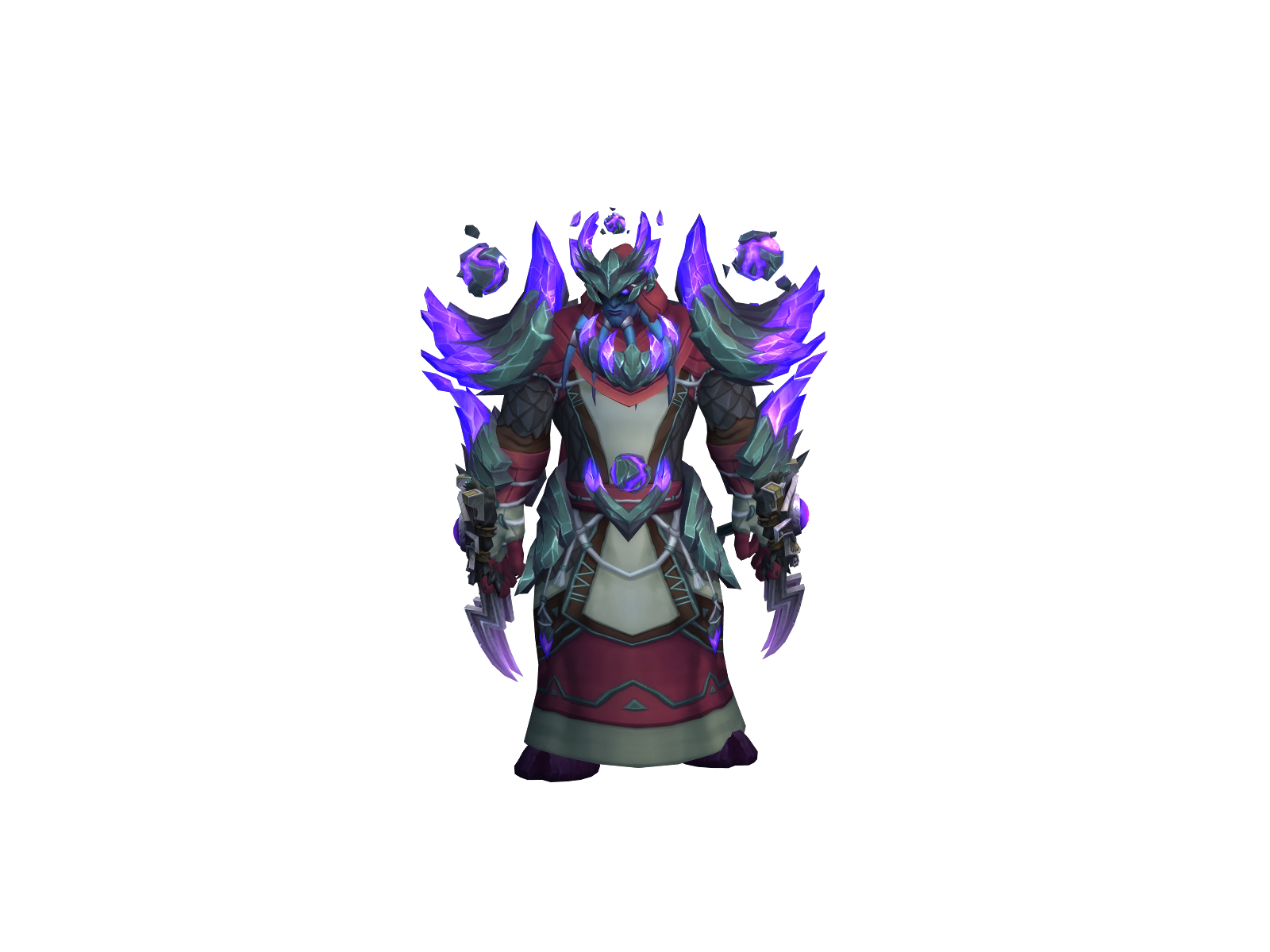 Bluëwafflë 3D character render