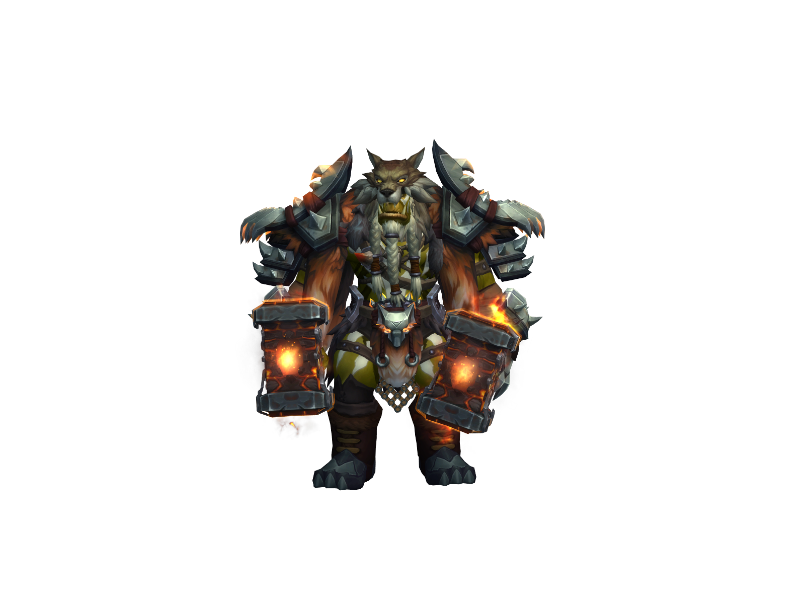 Hellwinter 3D character render