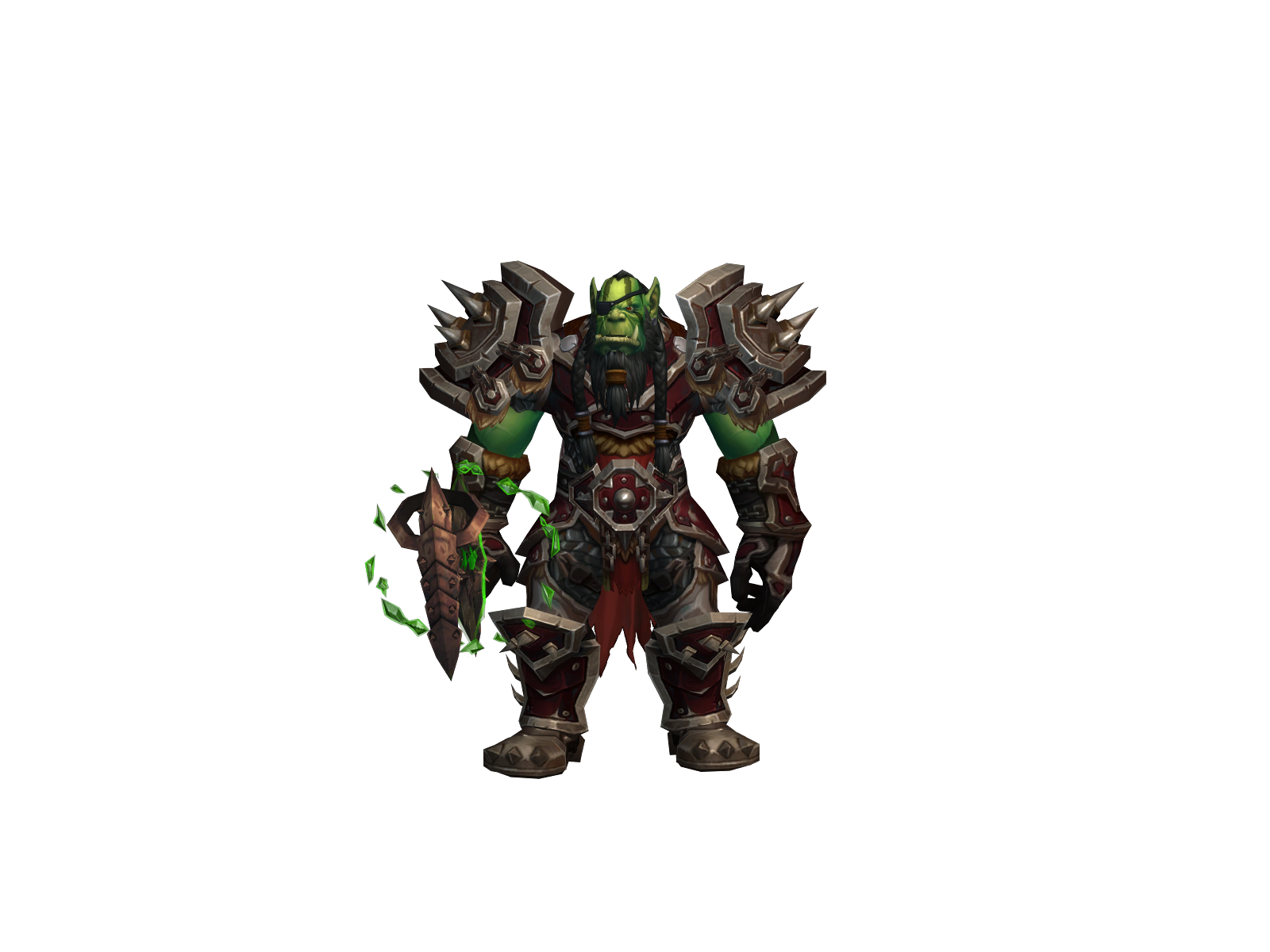 Zaghrai 3D character render