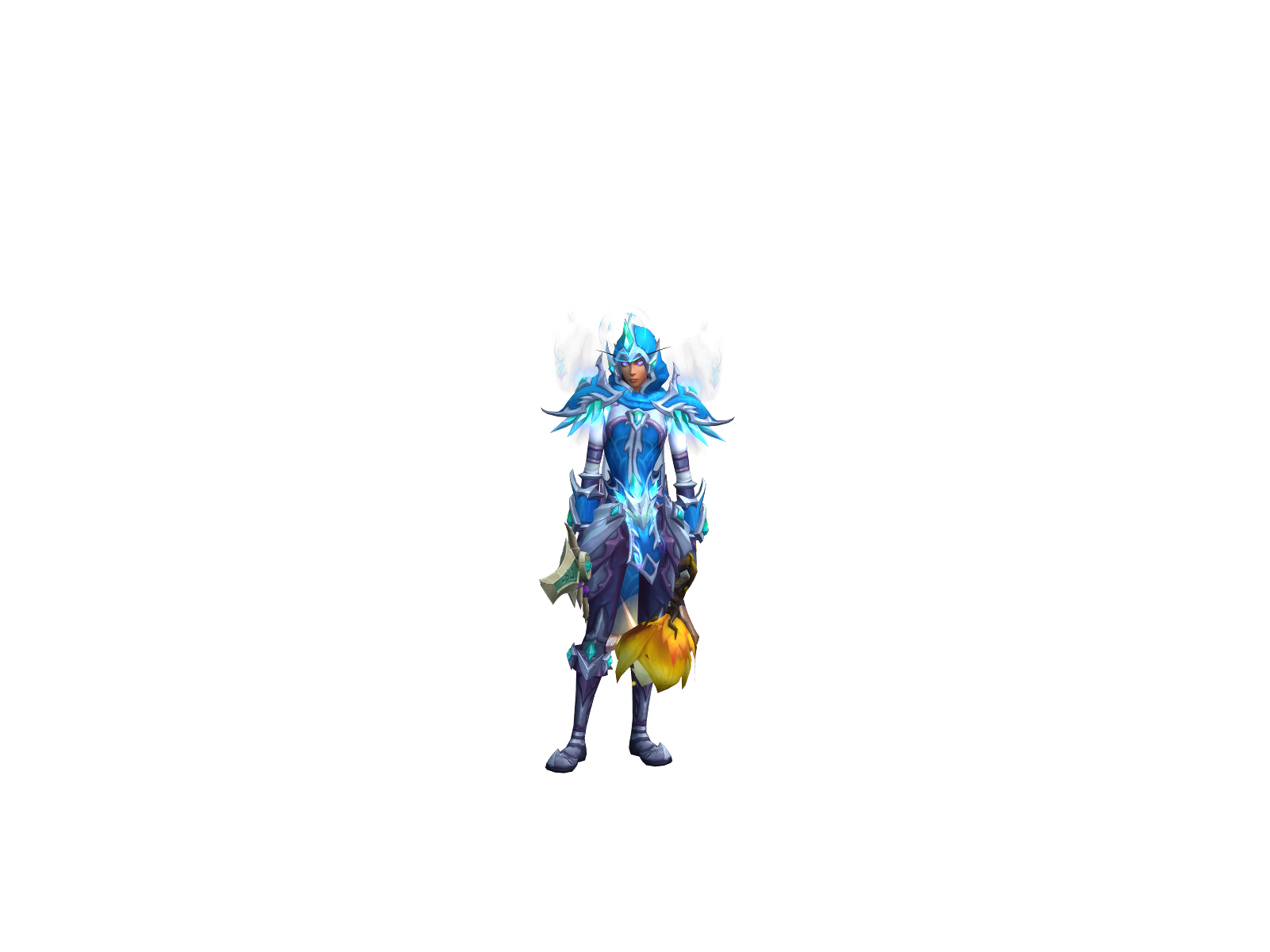 Hebim 3D character render
