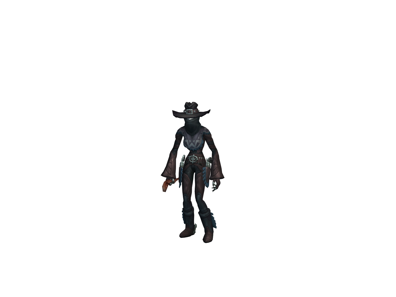 Hampr 3D character render