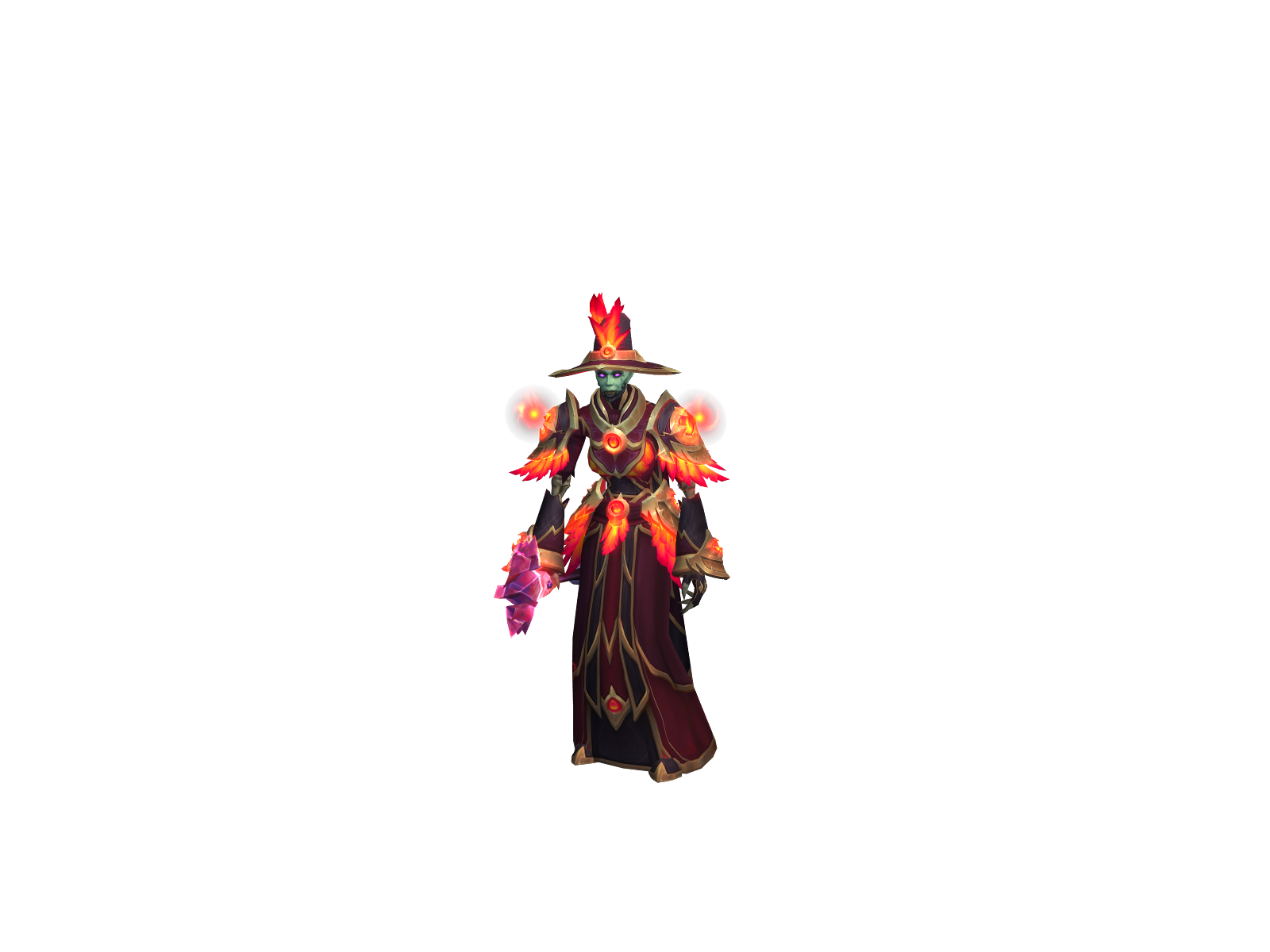 Qblast 3D character render