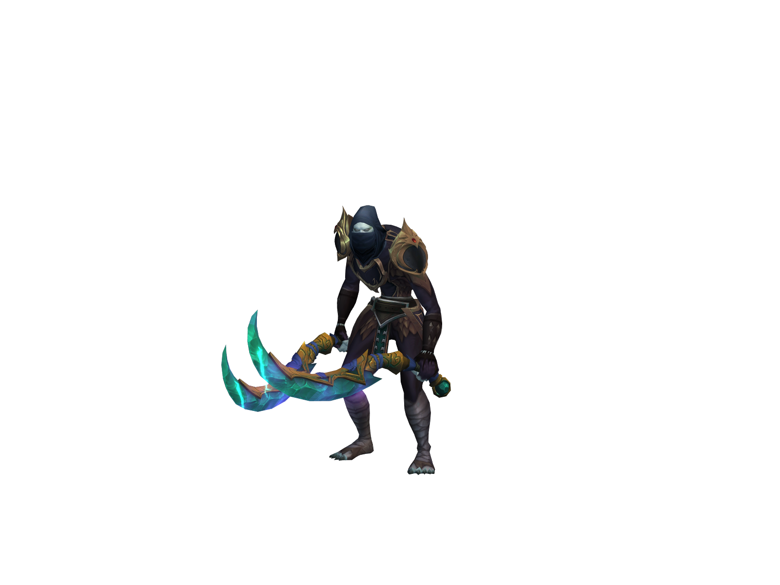 Radau 3D character render