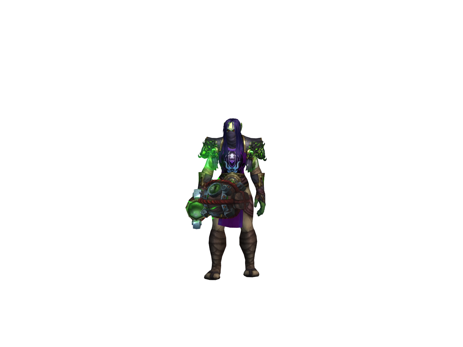 Baarca 3D character render