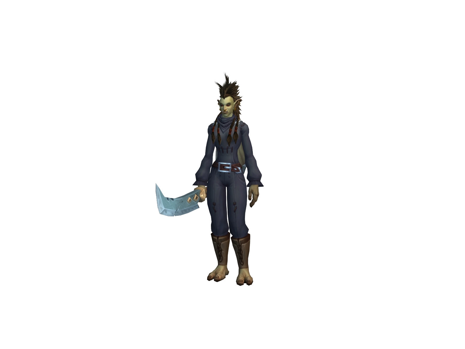 Yzze 3D character render