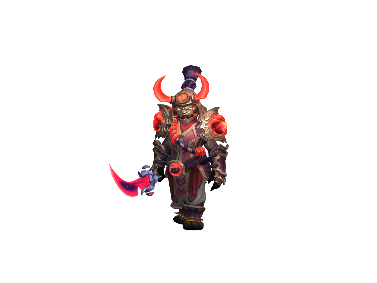 Xuenu 3D character render