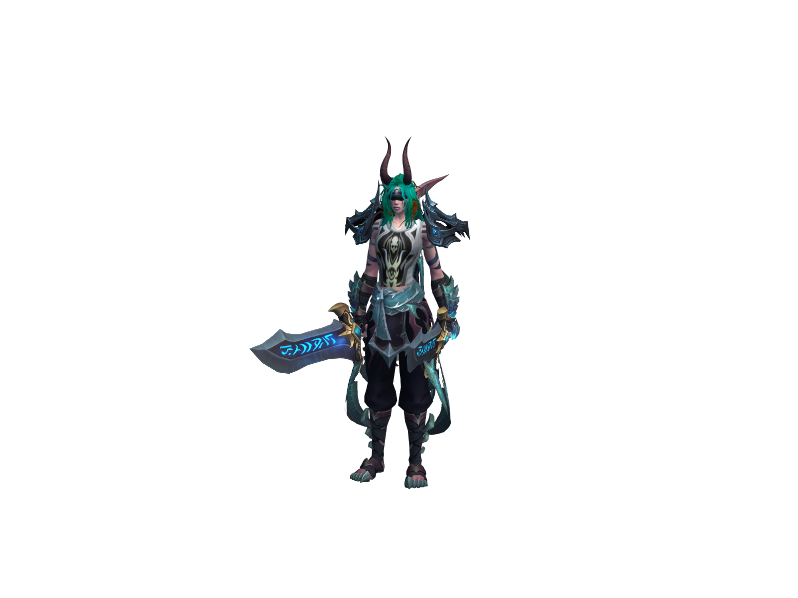 Horcchata 3D character render