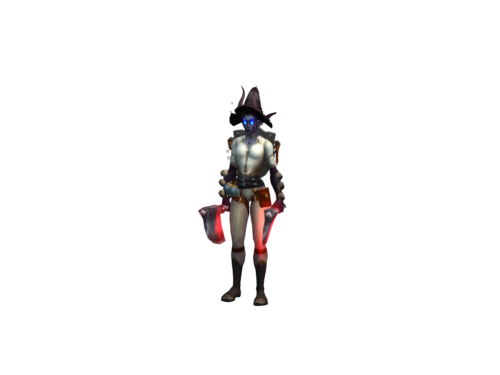 Schizochef 3D character render