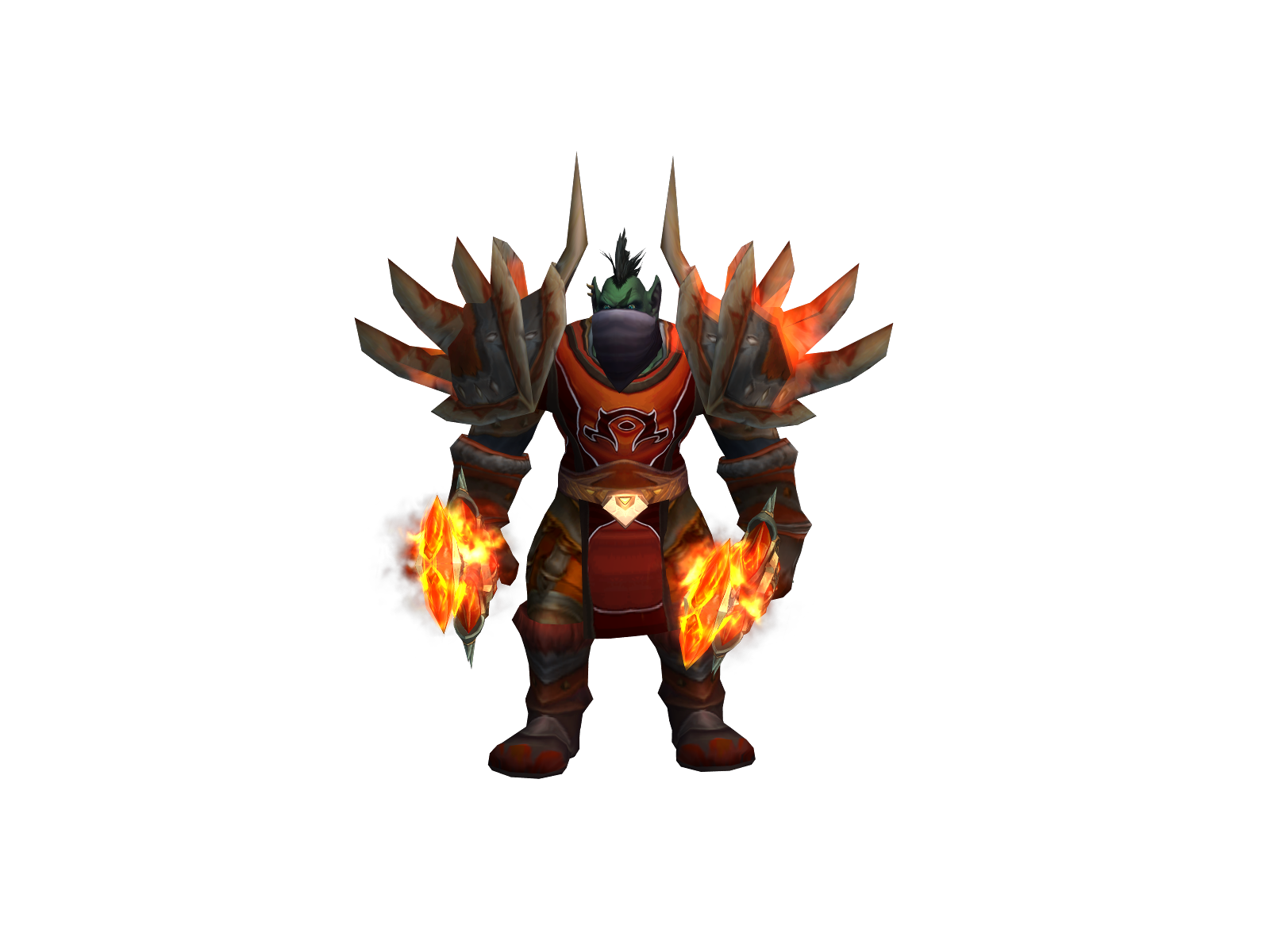 Unidentifiéd 3D character render