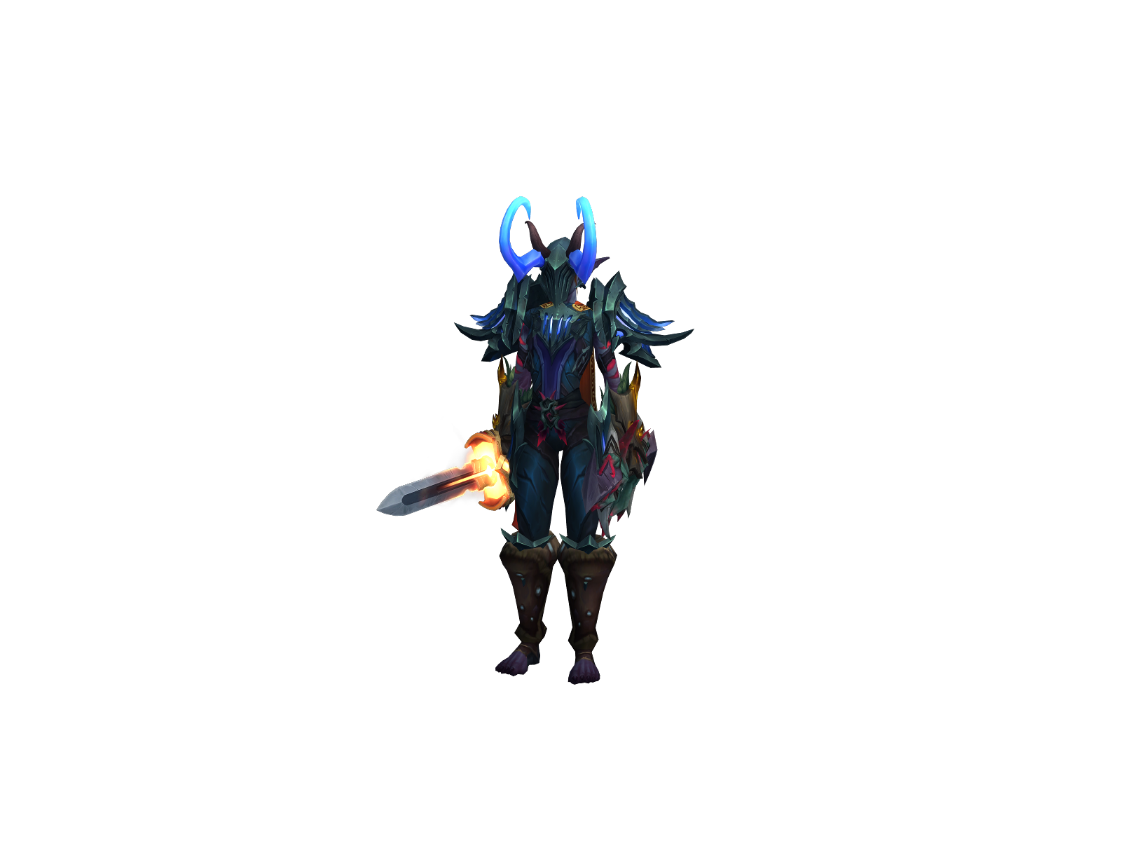 Dartayken 3D character render