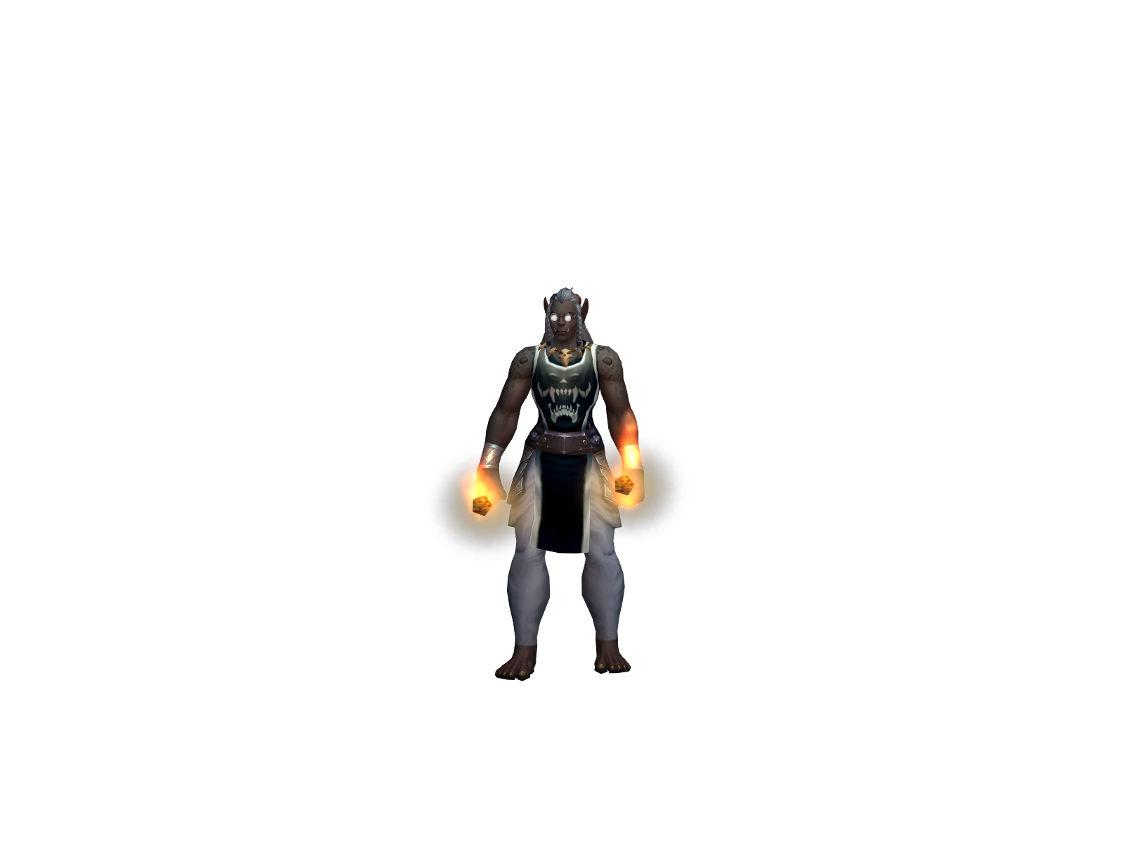 Shamlotus 3D character render