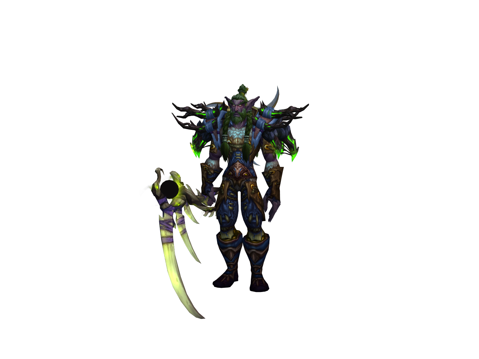 Crf 3D character render
