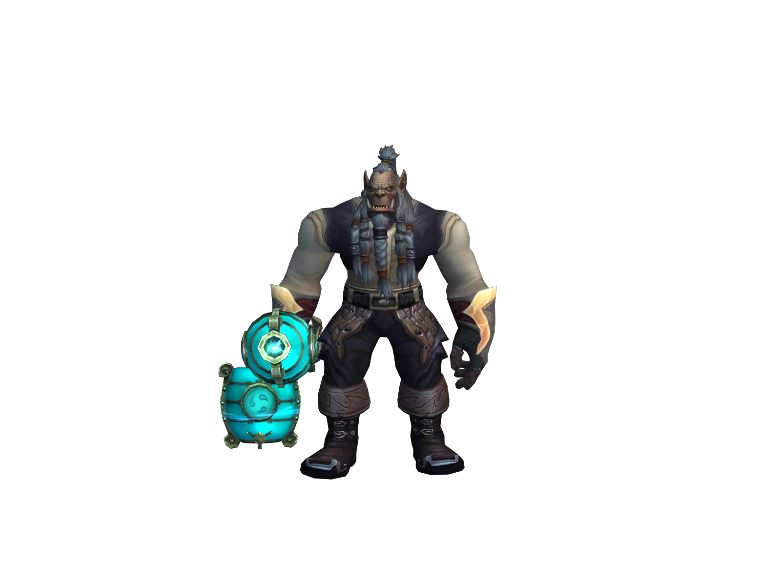 Phëër 3D character render