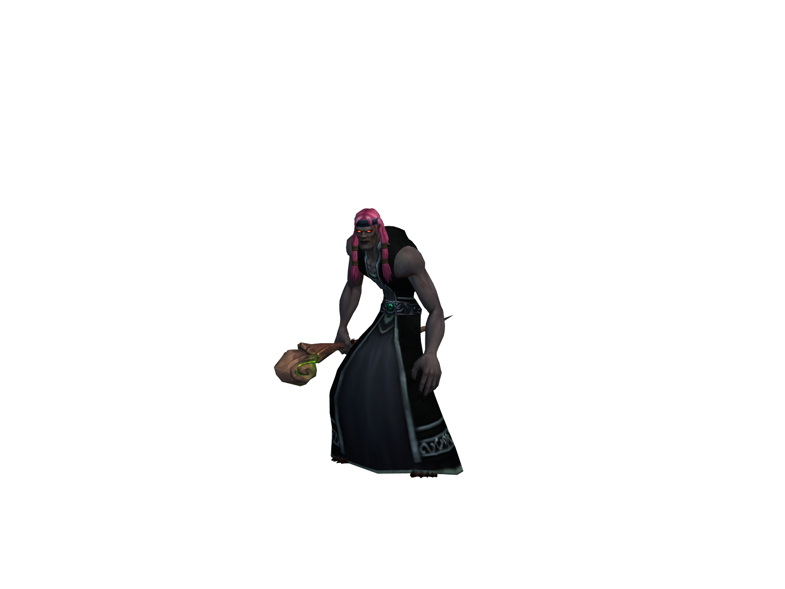 Malfoi 3D character render
