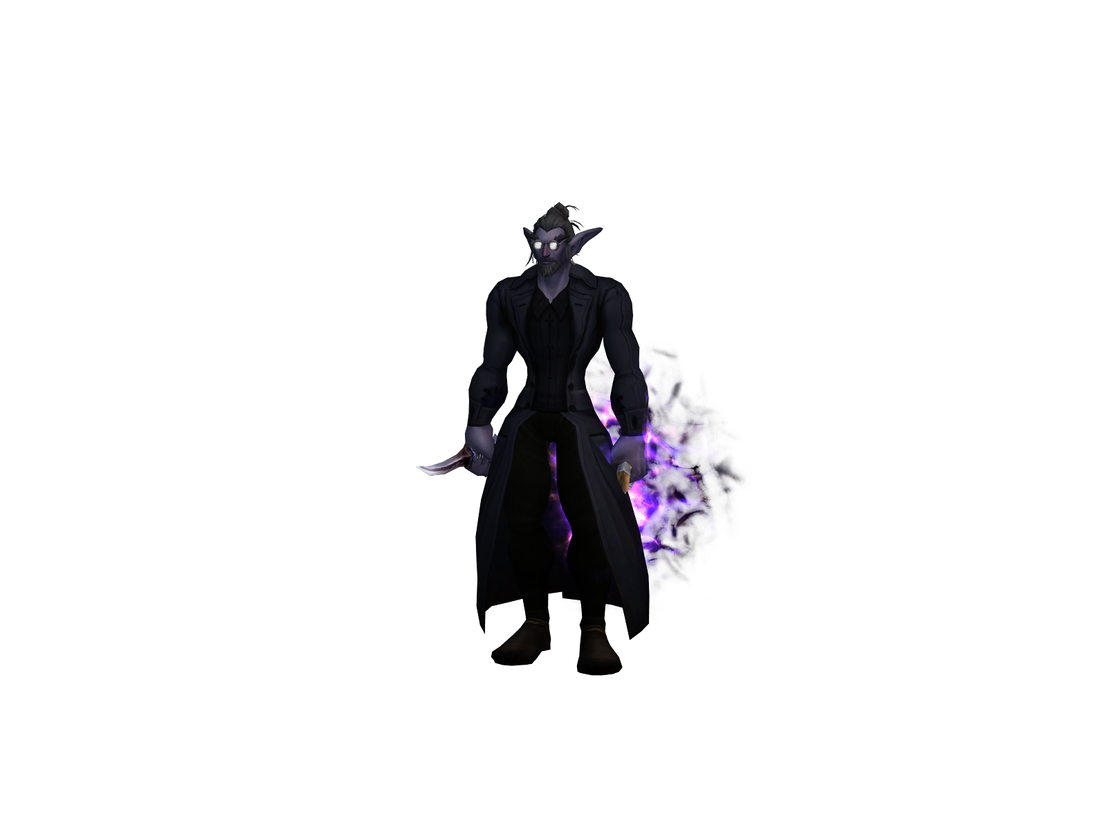 Frahun 3D character render