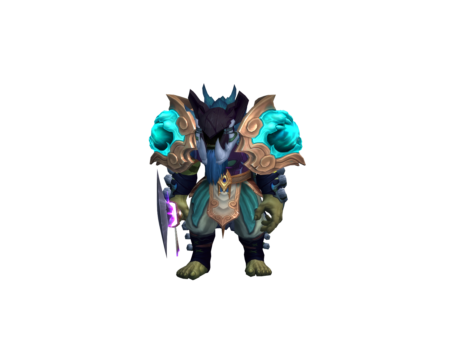 Zeeja 3D character render