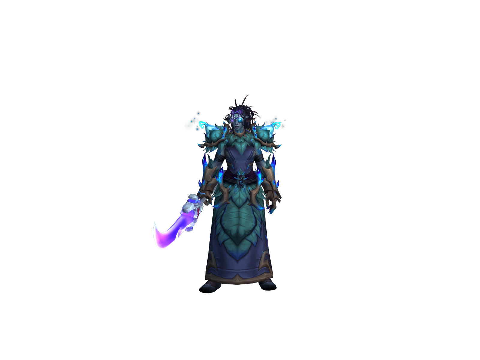 Fluffykiller 3D character render