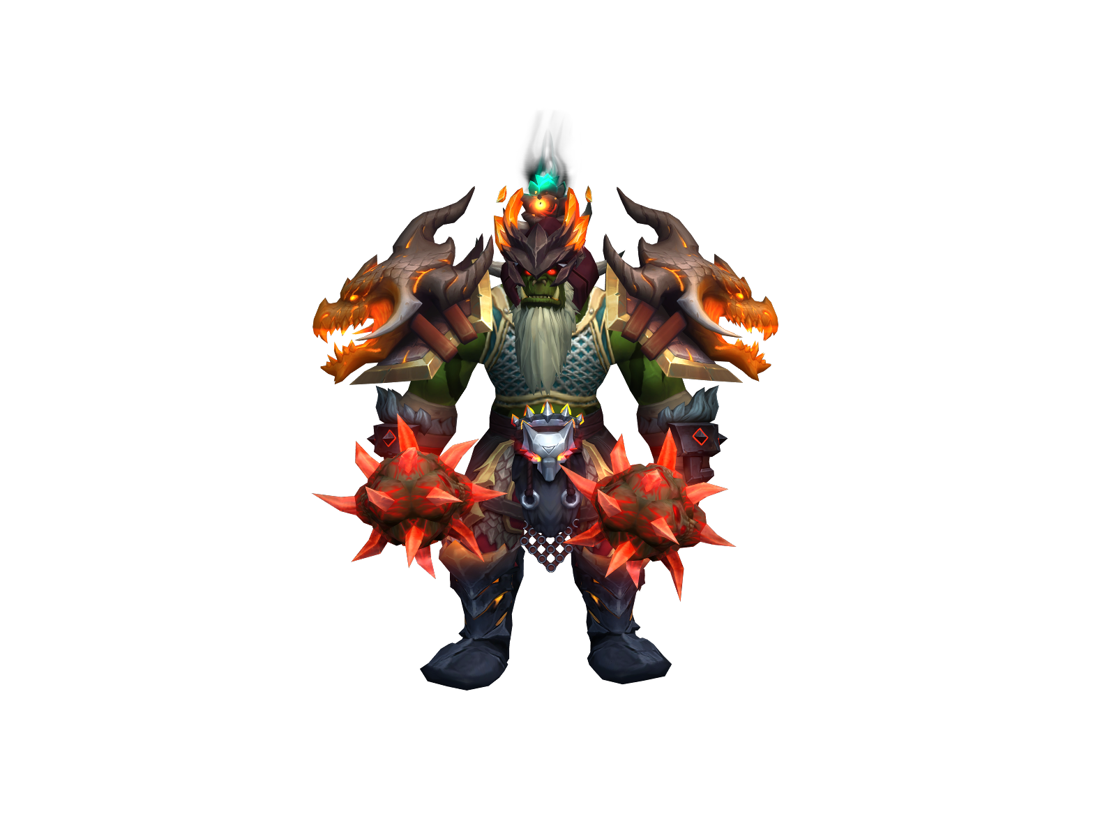 Kaelrok 3D character render