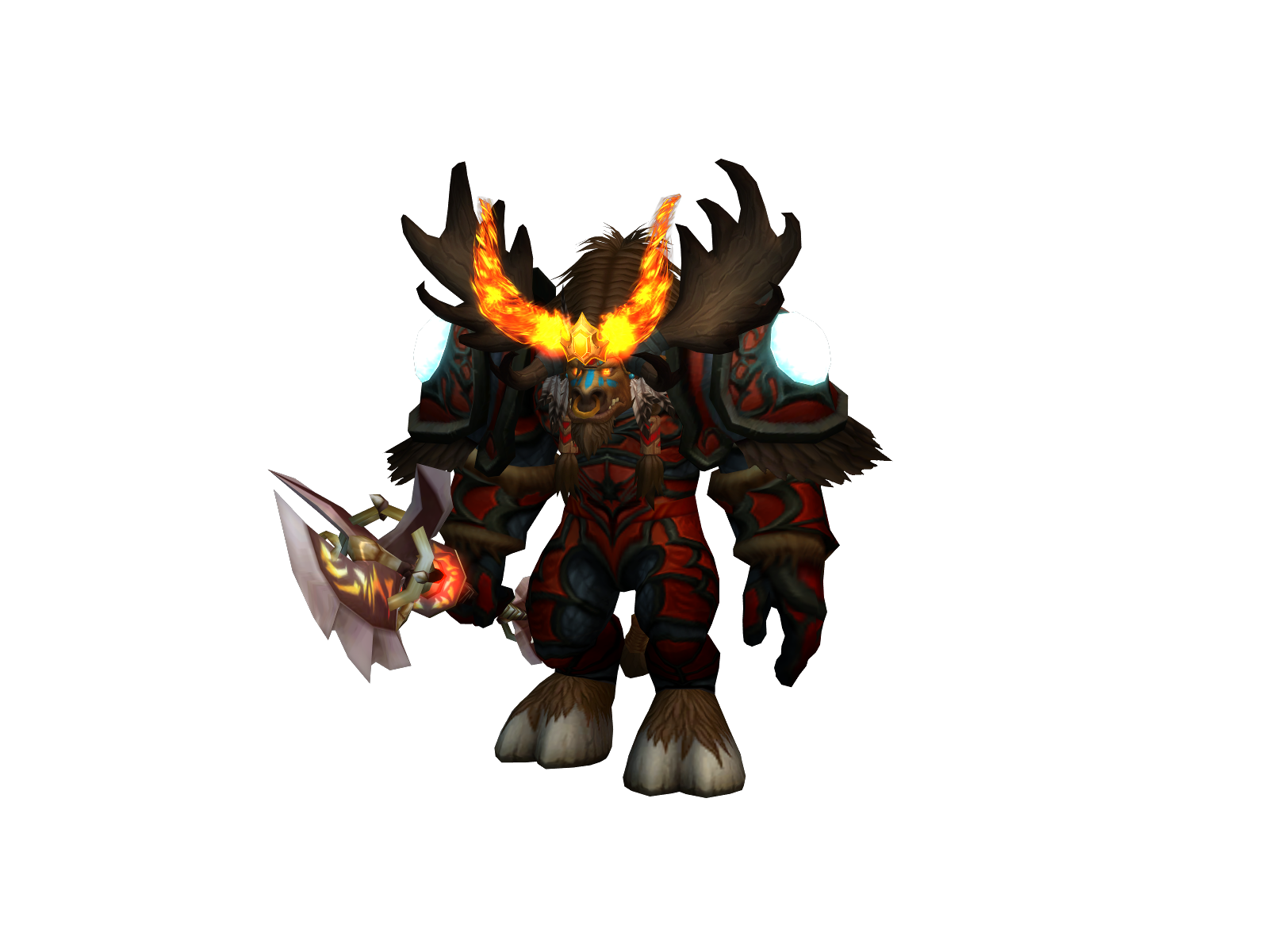 Largedamage 3D character render