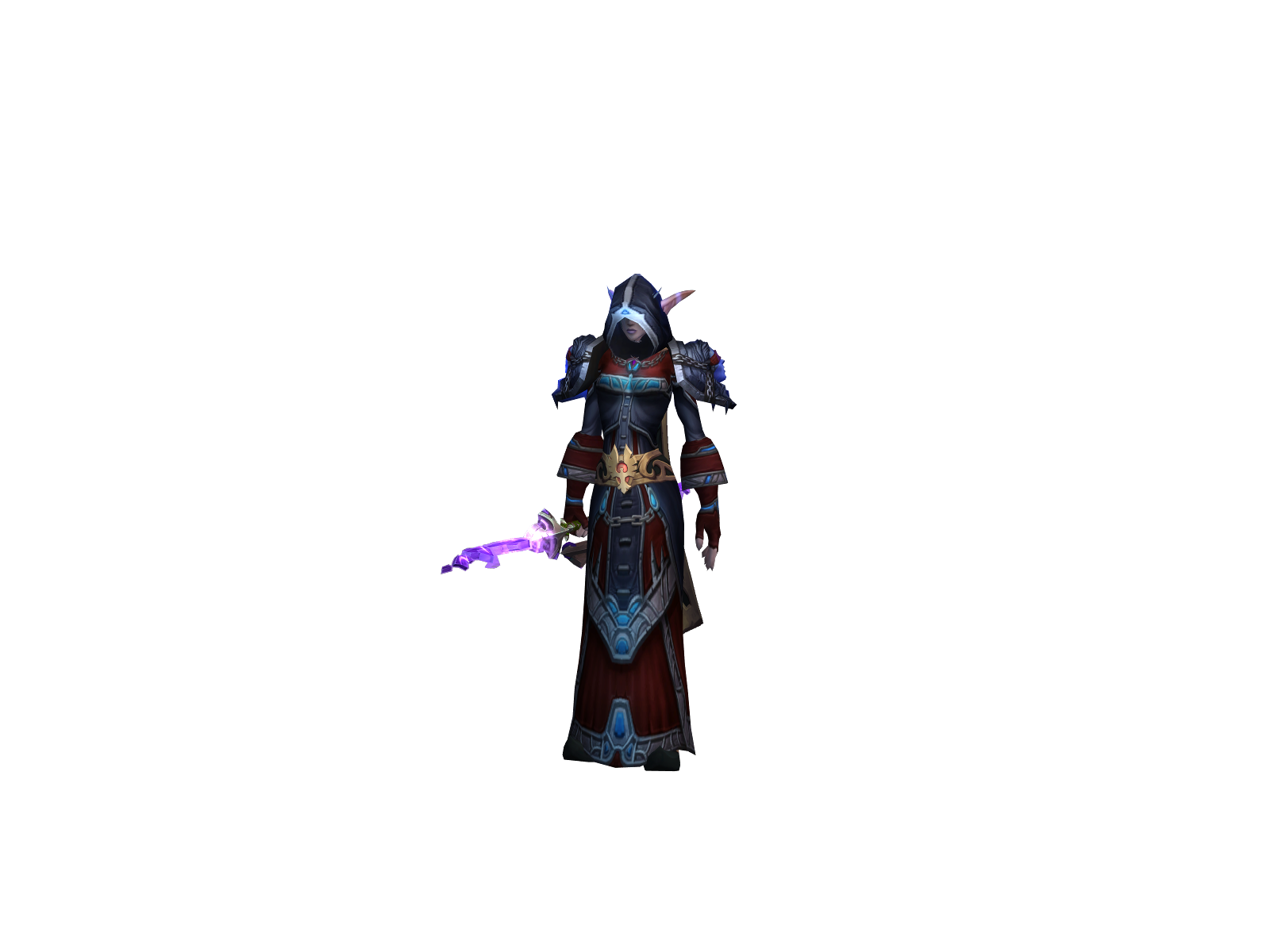 Solitariness 3D character render