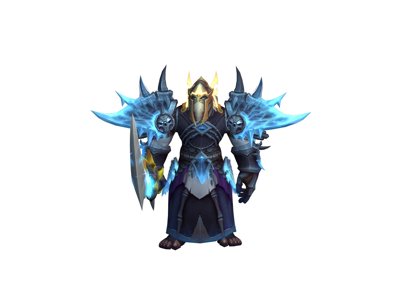 Grougen 3D character render