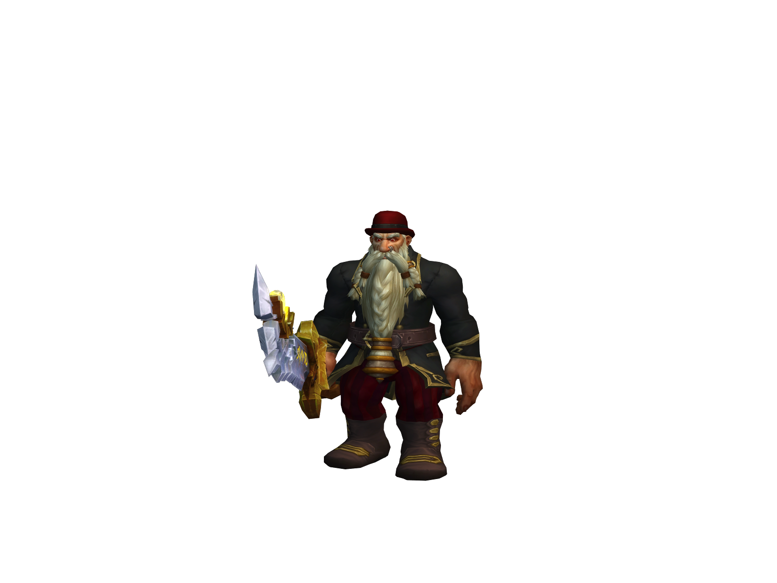 Zelowrath 3D character render