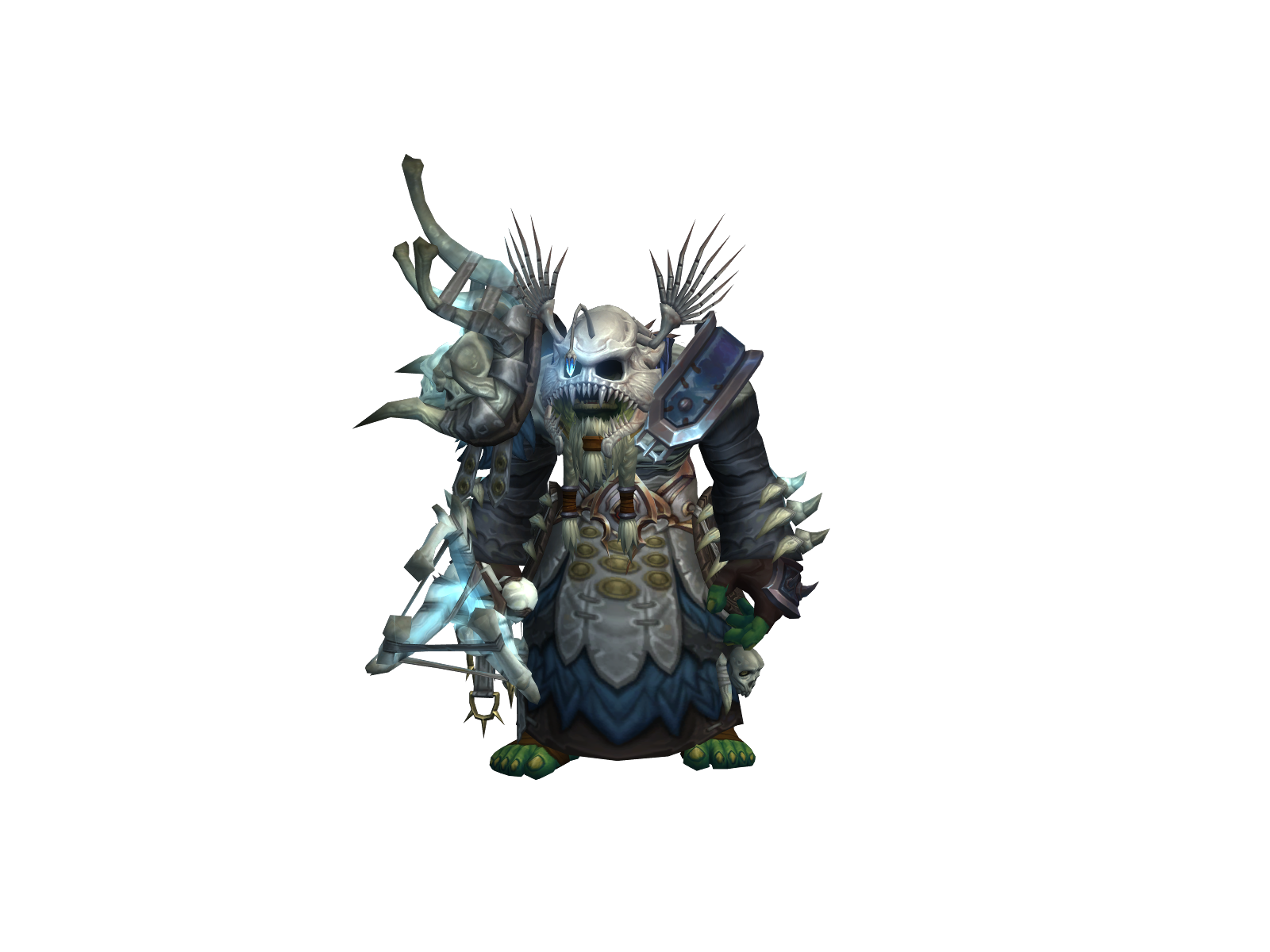 Badtier 3D character render