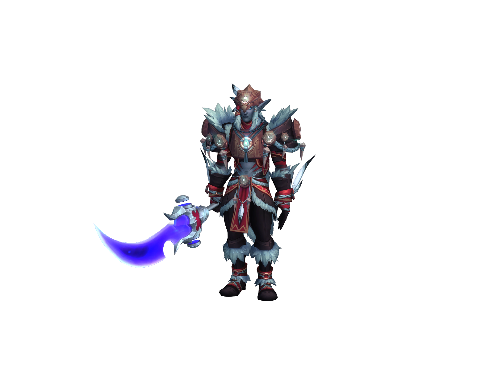 Gnawsh 3D character render