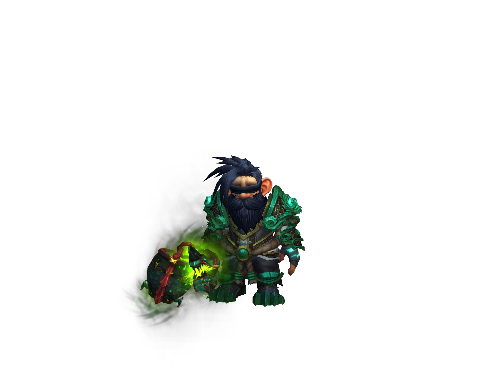 Pertis 3D character render