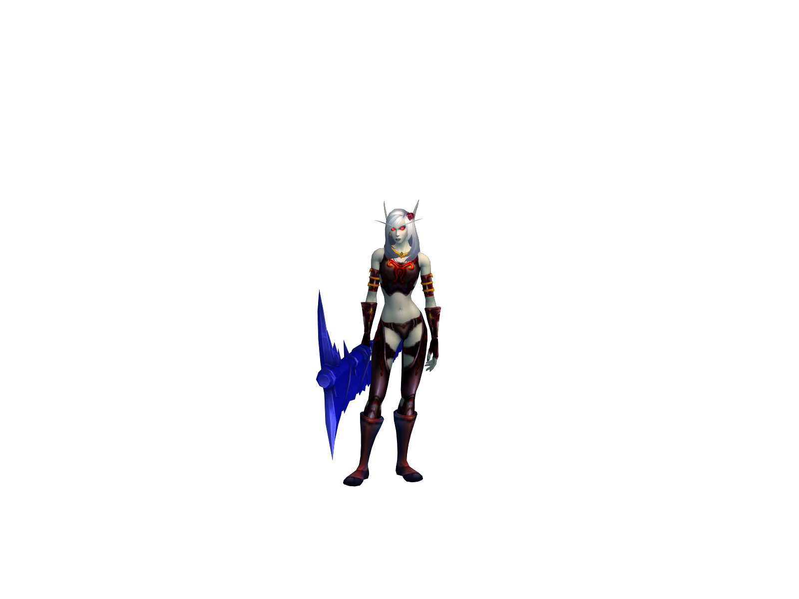 Mankguards 3D character render