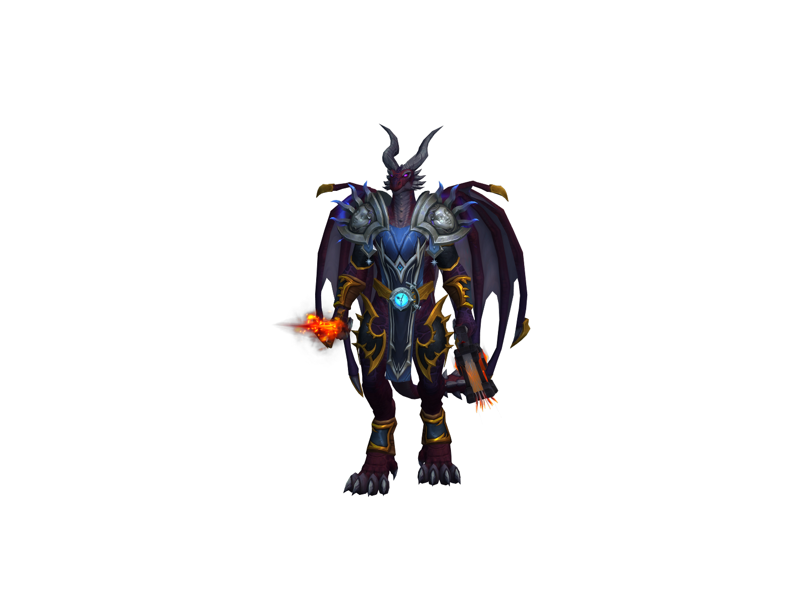 Zabagos 3D character render